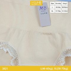 Quần gen nhẹ dệt ống sợi điều hòa MB 3821 đáy coston khử mùi an toàn