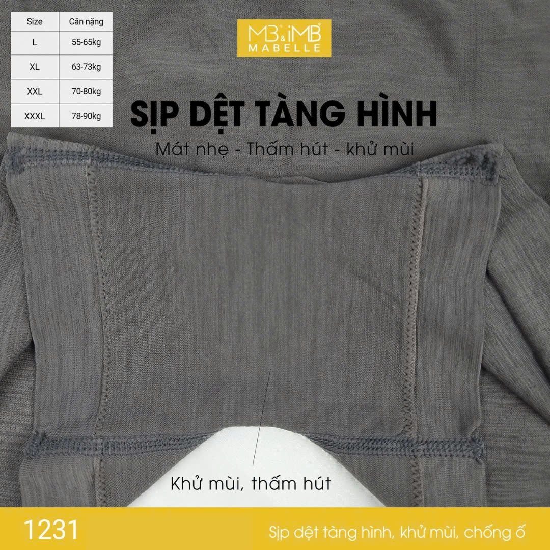 Sịp đùi dệt tàng hình cao cấp MB 1231