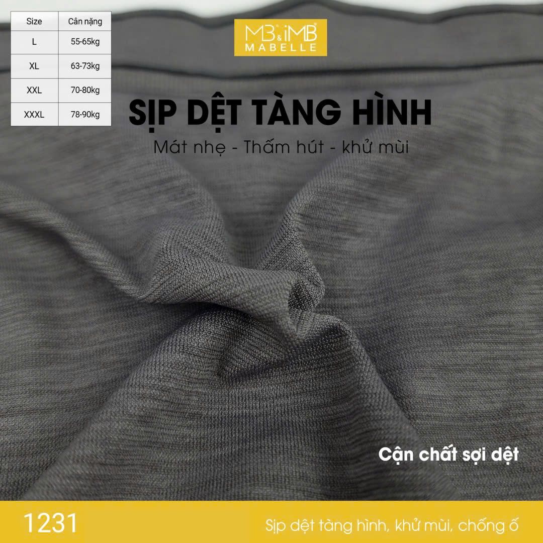Sịp đùi dệt tàng hình cao cấp MB 1231