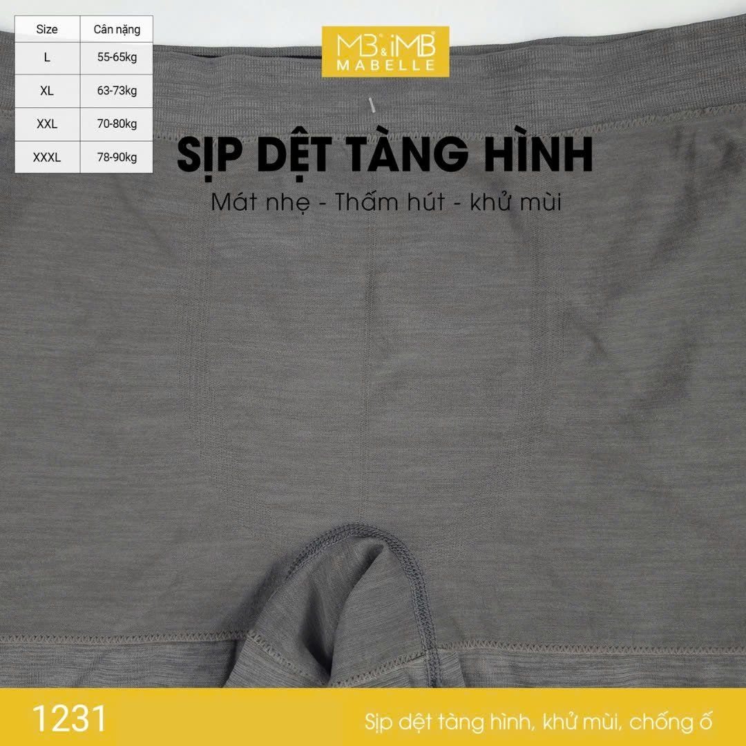 Sịp đùi dệt tàng hình cao cấp MB 1231