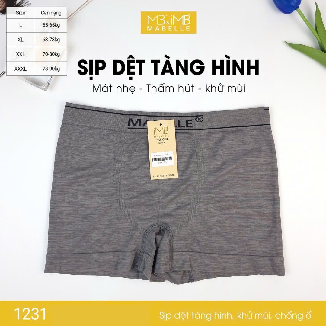 Sịp đùi dệt tàng hình cao cấp MB 1231