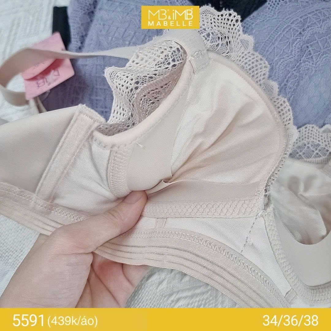 Áo ngực không gọng mút vừa 5591 3 móc