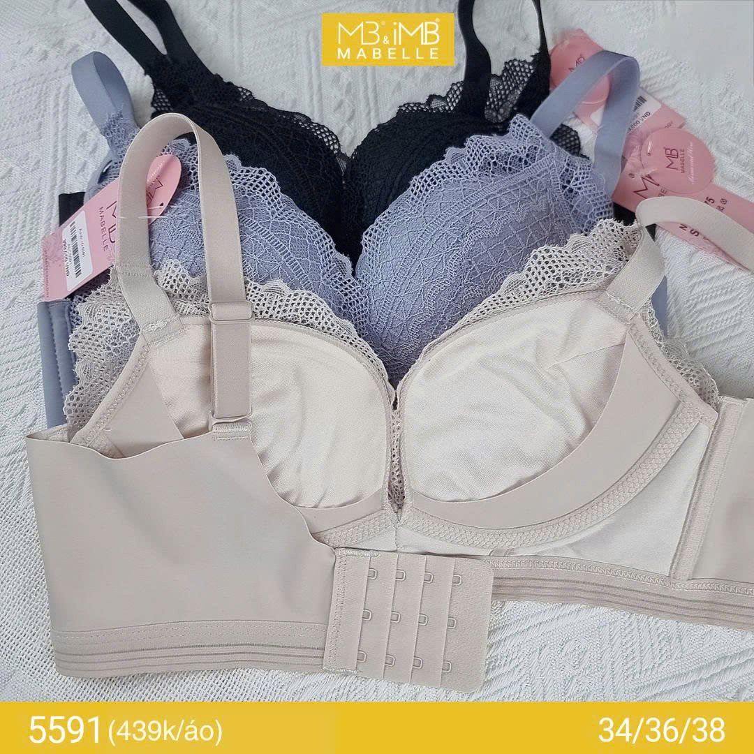 Áo ngực không gọng mút vừa 5591 3 móc