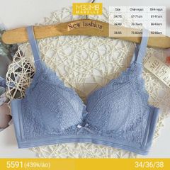 Áo ngực không gọng mút vừa 5591 3 móc