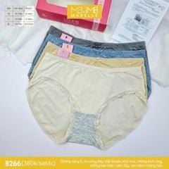 Quần lót kháng khuẩn làm mát MB 8266 cạp vừa