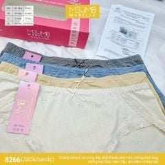 Quần lót kháng khuẩn làm mát MB 8266 cạp vừa