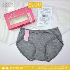 Quần lót kháng khuẩn làm mát MB 8266 cạp vừa