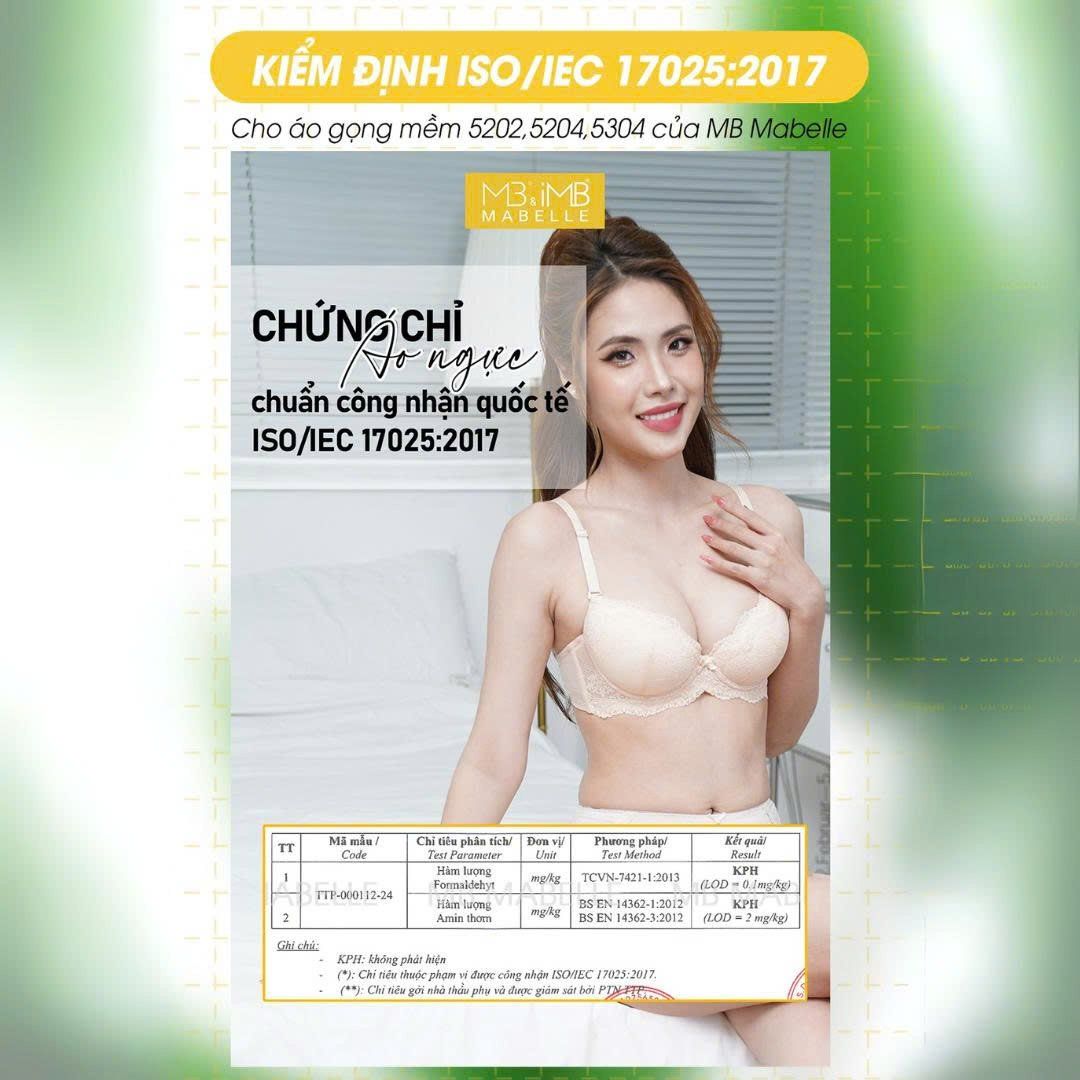 Áo ngực có gọng mềm mút mỏng MB 5202 bản lưng to 3 móc