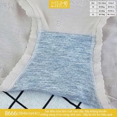 Quần lót kháng khuẩn làm mát MB 8666 cạp vừa