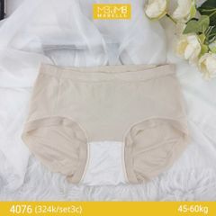Quần lót dệt một sợi MB 4076 đáy cotton, khử khuẩn
