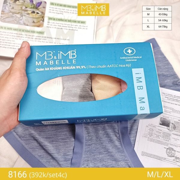 Quần lót kháng khuẩn sợi điều hòa đông ấm hạ mát MB 8166