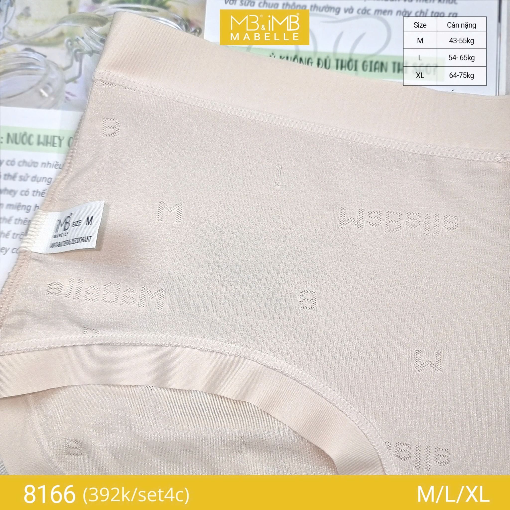 Quần lót kháng khuẩn sợi điều hòa đông ấm hạ mát MB 8166