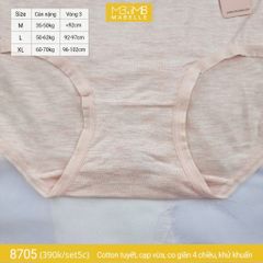 Quần lót khử khuẩn làm mát 8705 cạp vừa