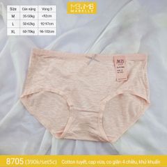 Quần lót khử khuẩn làm mát 8705 cạp vừa