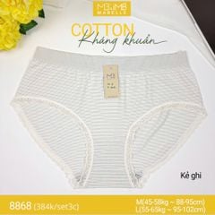 Quần lót kháng khuẩn dệt quốc dân MB 8868 cạp vừa