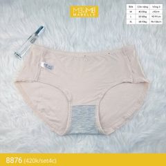 Quần lót nữ cotton kháng khuẩn MB 8876, cạp vừa chống hằn, chống xoắn