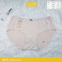Quần lót nữ cotton kháng khuẩn MB 8876, cạp vừa chống hằn, chống xoắn