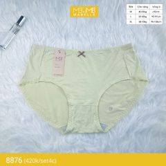 Quần lót nữ cotton kháng khuẩn MB 8876, cạp vừa chống hằn, chống xoắn
