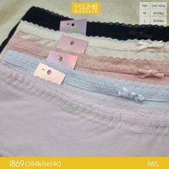 Quần lót kháng khuẩn cotton MB i869 cạp thấp