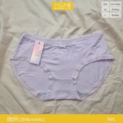 Quần lót kháng khuẩn cotton MB i869 cạp thấp