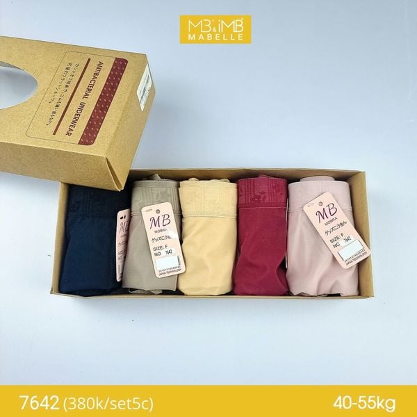 Quần lót nữ điều hòa MB 7642, chống hằn, chống hầm bí, mềm mại nhẹ bẫng