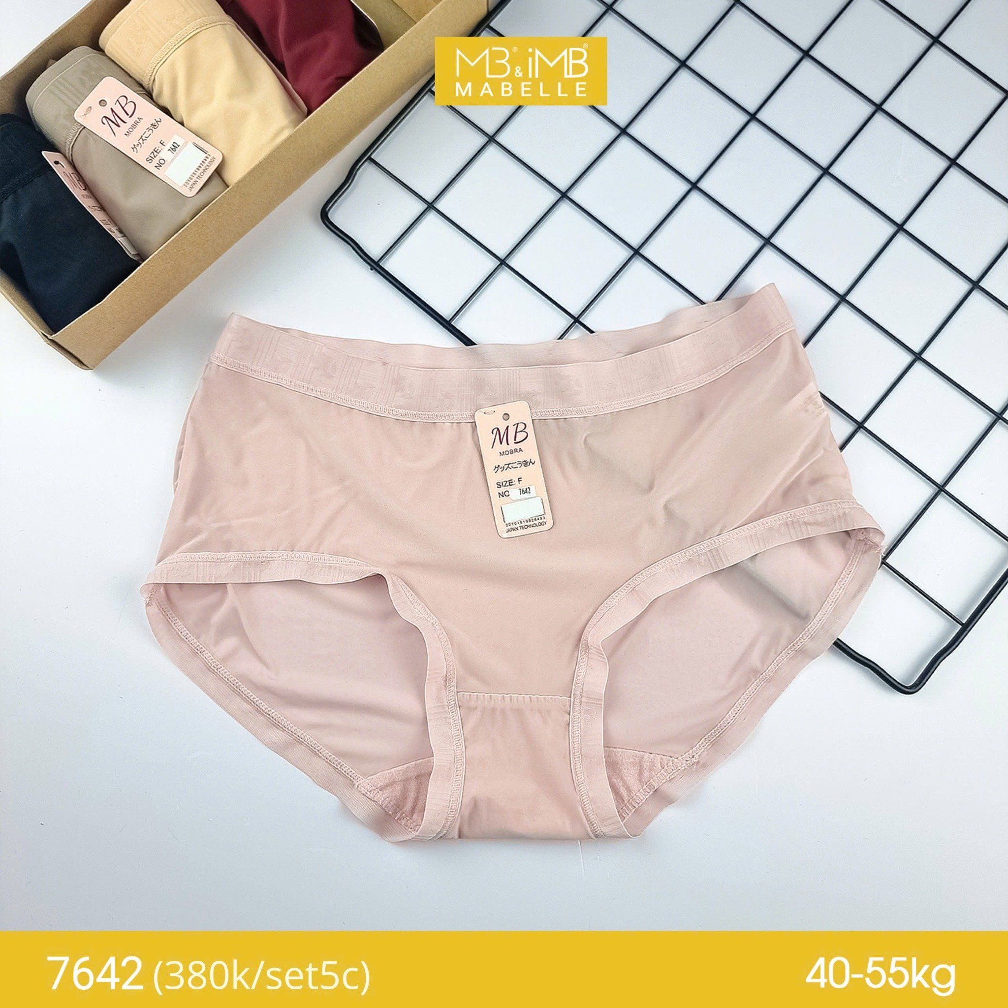 Quần lót nữ điều hòa MB 7642, chống hằn, chống hầm bí, mềm mại nhẹ bẫng