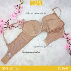 Áo ngực gọng mềm mút mỏng MB 5040 lót lưới điều hòa
