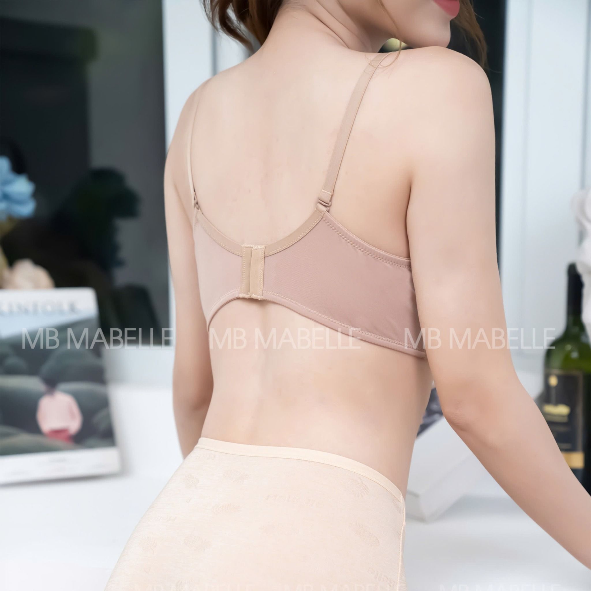 Áo ngực gọng mềm mút mỏng MB 5040 lót lưới điều hòa