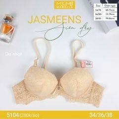 Áo ngực có gọng mềm mút dày 5104 ren quả