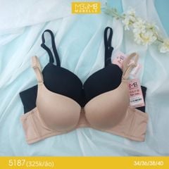 Áo ngực nâng đẩy không gọng MB 5187 bản lưng vừa 3 móc
