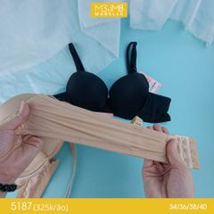 Áo ngực nâng đẩy không gọng MB 5187 bản lưng vừa 3 móc