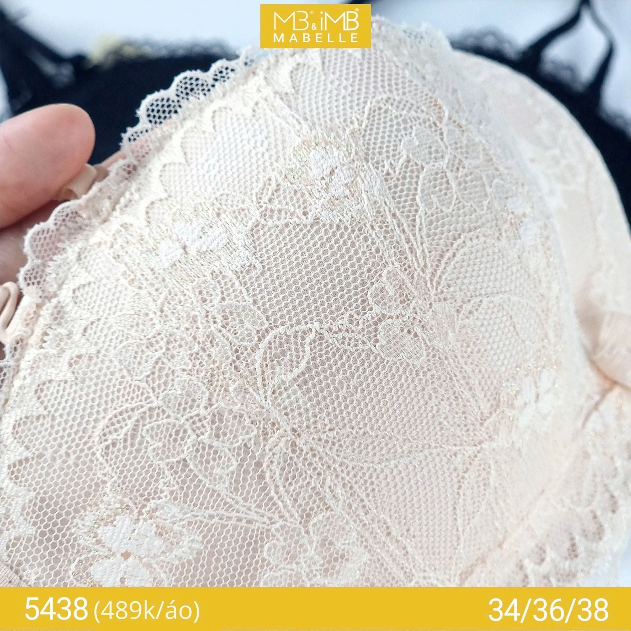 ÁO NGỰC QUÂY CHỐNG TUỘT 5438| Nâng đẩy, mút khử mùi, thoáng khí