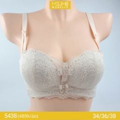 ÁO NGỰC QUÂY CHỐNG TUỘT 5438| Nâng đẩy, mút khử mùi, thoáng khí