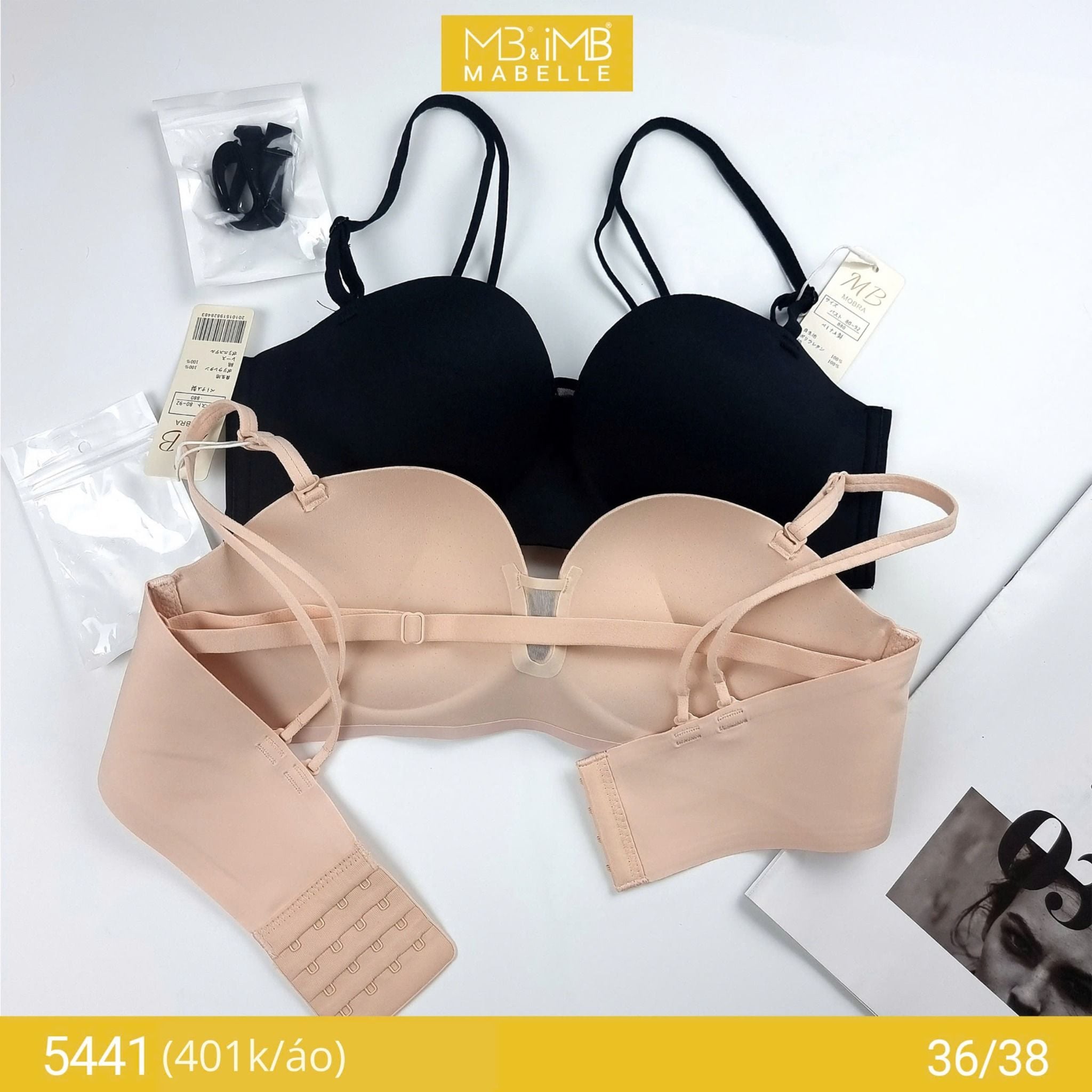 Áo ngực không gọng nâng đẩy 5441