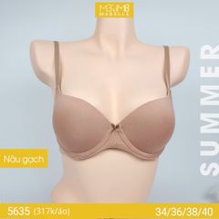 Áo ngực có gọng nâng đẩy 5635 2 móc