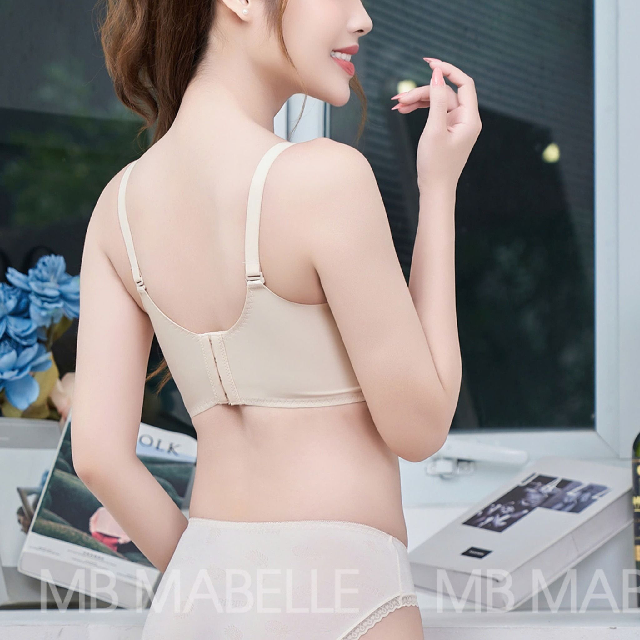 Áo ngực nữ MB 5290 không gọng, mút dày 3.7cm siêu đẩy nâng đỡ tạo khe