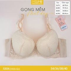 Áo ngực có gọng mềm mút dày MB 5304 bản lưng to 3 móc