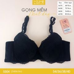 Áo ngực có gọng mềm mút dày MB 5304 bản lưng to 3 móc