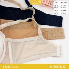 Áo ngực có gọng mềm mút dày MB 5304 bản lưng to 3 móc
