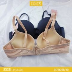 Áo ngực có gọng mút vừa lưng lưới 5335 2 móc