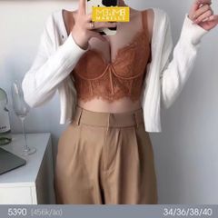 Áo ngực không gọng mút mỏng bralette 5390 6 móc