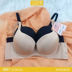 Áo ngực có gọng mút dày siêu đẩy MB 5887 lưới điều hòa