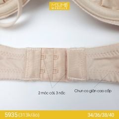 Áo ngực gọng mềm mút vừa MB 5935 lưng 2 lớp điều hòa bản vừa