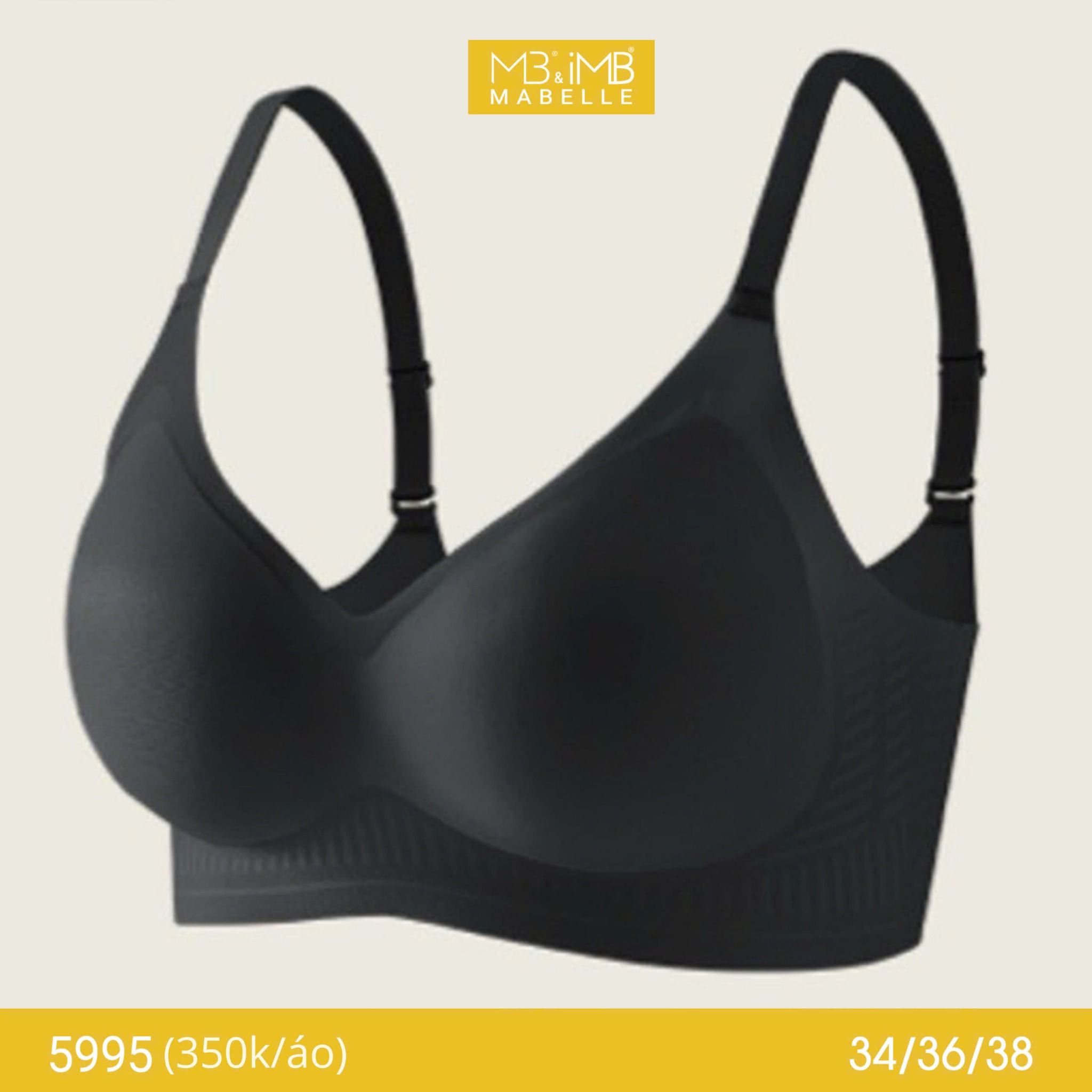 Áo ngực tàng hình không gọng mút mỏng MB 5995 - Nhẹ mát, chống hằn