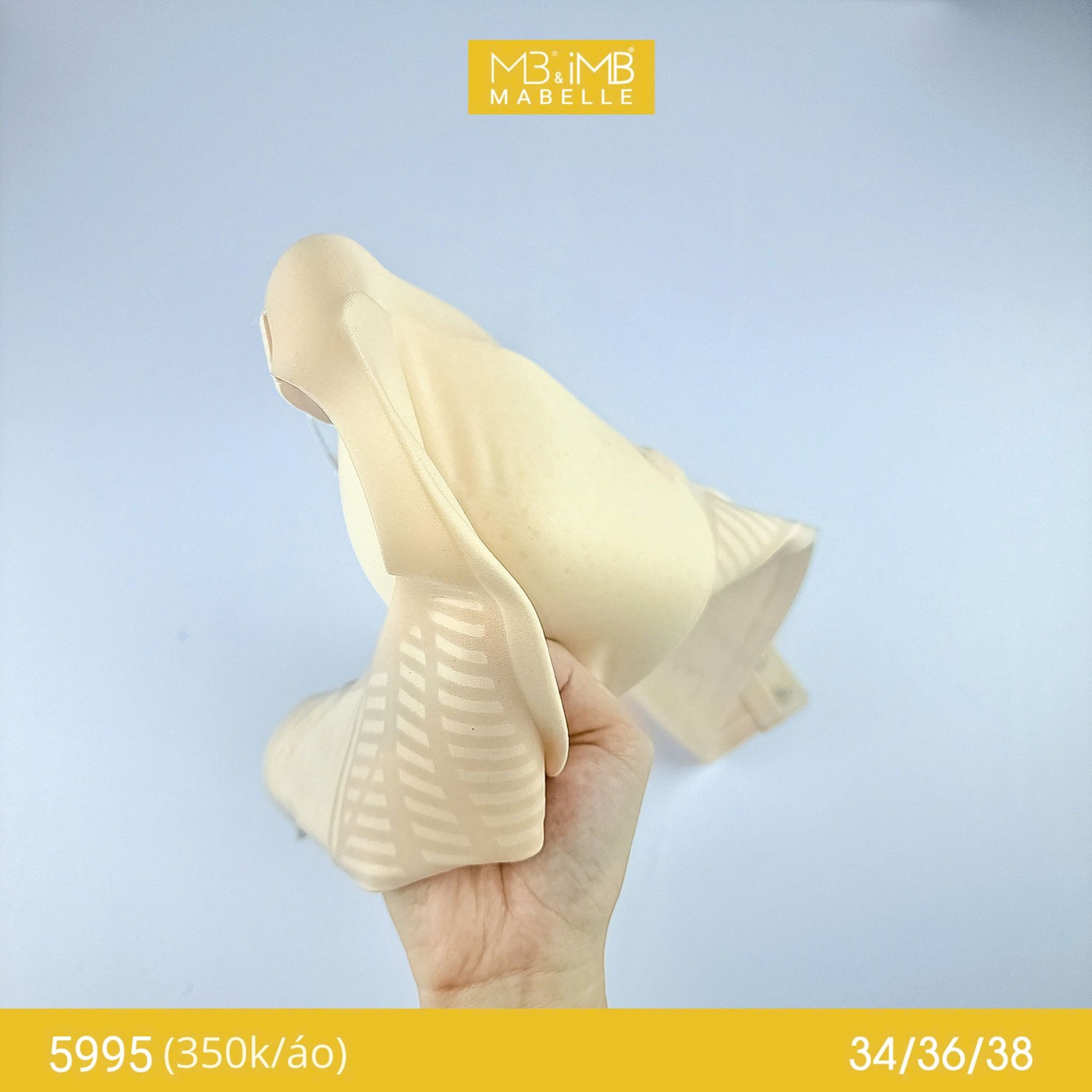 Áo ngực tàng hình không gọng mút mỏng MB 5995 - Nhẹ mát, chống hằn