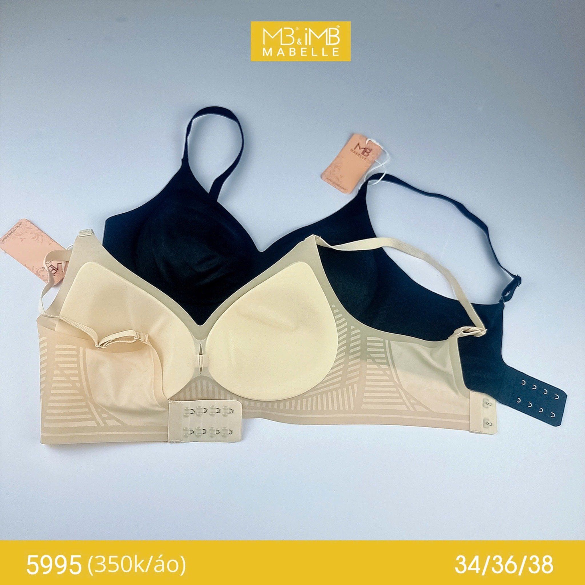 Áo ngực tàng hình không gọng mút mỏng MB 5995 - Nhẹ mát, chống hằn