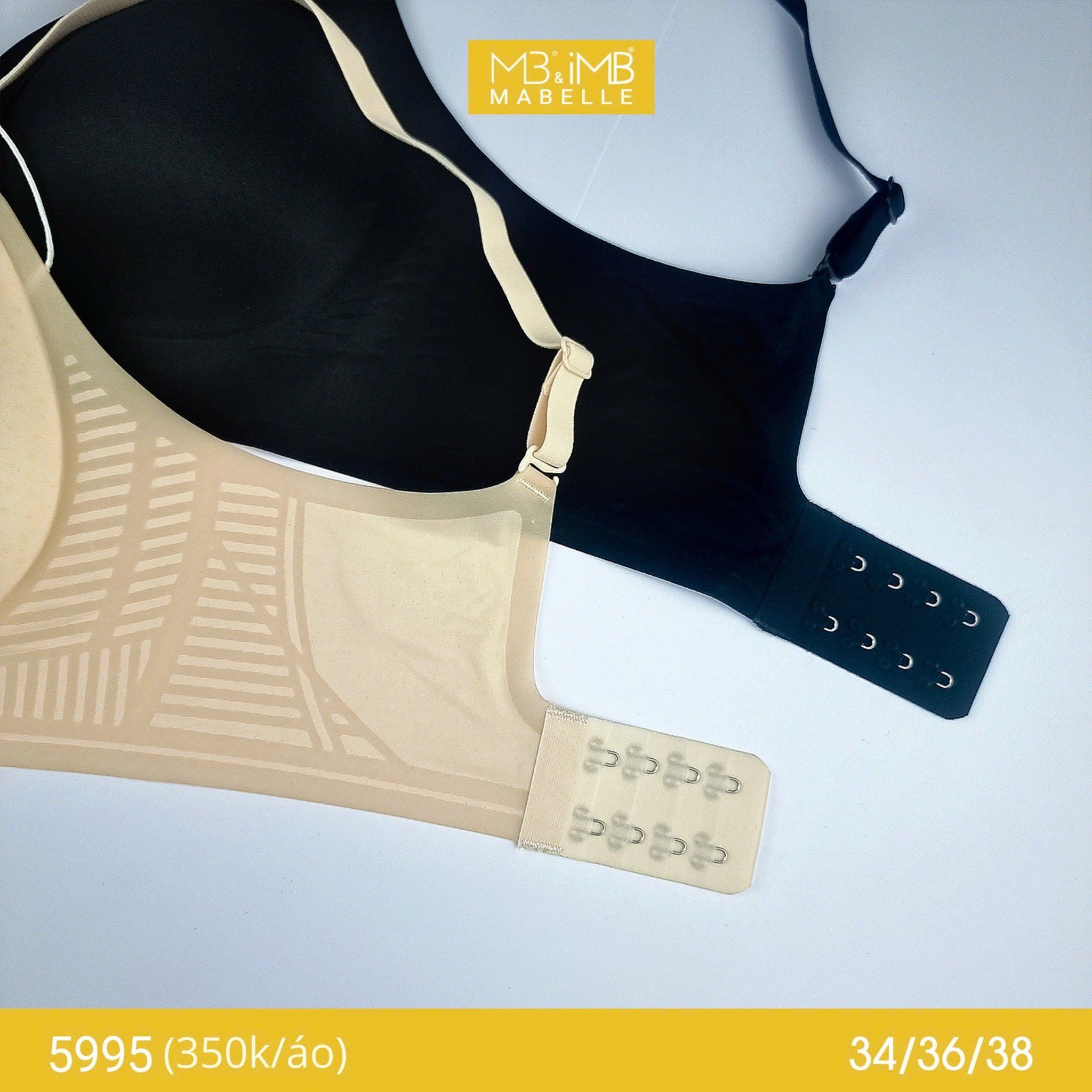 Áo ngực tàng hình không gọng mút mỏng MB 5995 - Nhẹ mát, chống hằn