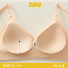 Áo ngực tàng hình không gọng mút mỏng MB 5995 - Nhẹ mát, chống hằn
