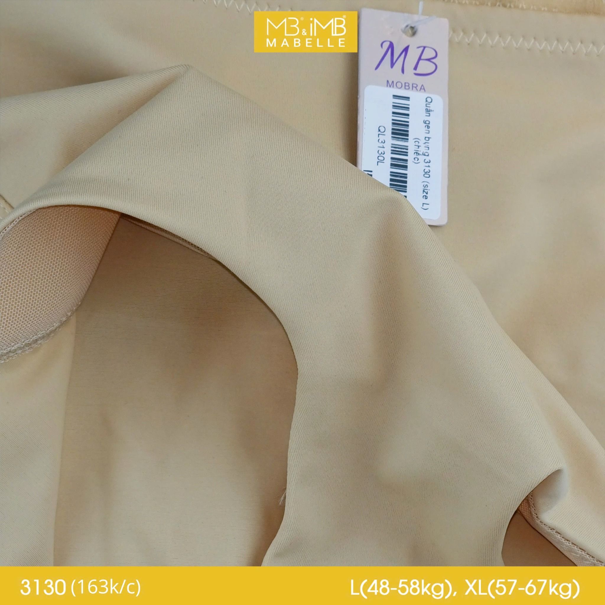 Quần gen bụng tạo eo tự nhiên MB 3130 quần gen 2 trong 1