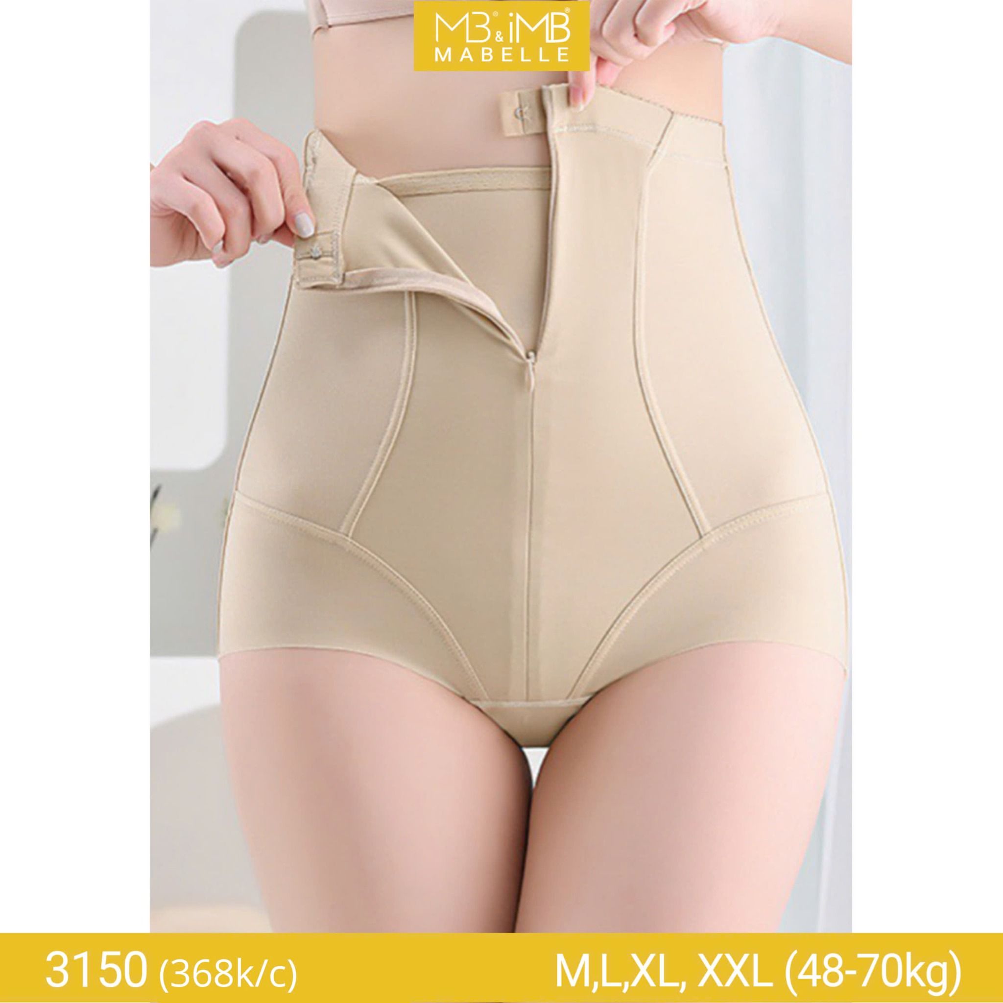 Quần gen bụng tàng hình có hạt massage MB 3150 quần gen hai lớp